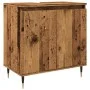 Armario de baño madera de ingeniería envejecida 58x33x60 cm de , Muebles de baño - Ref: Foro24-857214, Precio: 51,63 €, Descu...