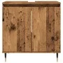 Armario de baño madera de ingeniería envejecida 58x33x60 cm de , Muebles de baño - Ref: Foro24-857214, Precio: 51,63 €, Descu...