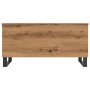 Mesa de centro madera de ingeniería roble artisan 90x44,5x45 cm de , Mesas de centro - Ref: Foro24-857443, Precio: 94,63 €, D...