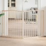 Puerta para perros plegable 2 paneles madera de álamo 160 cm de , Casetas y cercados para perros - Ref: Foro24-352210, Precio...