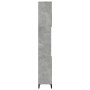 Armario de baño madera contrachapada gris hormigón 30x30x190 cm de , Tocadores de baño - Ref: Foro24-857104, Precio: 69,99 €,...