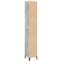 Armario de baño madera contrachapada gris hormigón 30x30x190 cm de , Tocadores de baño - Ref: Foro24-857104, Precio: 69,99 €,...