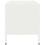Mueble para TV acero laminado en frío blanco 68x39x43,5 cm de , Muebles TV - Ref: Foro24-851237, Precio: 69,53 €, Descuento: %