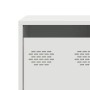 Mueble para TV acero laminado en frío blanco 68x39x43,5 cm de , Muebles TV - Ref: Foro24-851237, Precio: 69,53 €, Descuento: %