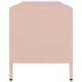 Mueble para TV acero laminado en frío rosa 135x39x43,5 cm de , Muebles TV - Ref: Foro24-851305, Precio: 114,42 €, Descuento: %