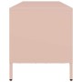 Mueble para TV acero laminado en frío rosa 135x39x43,5 cm de , Muebles TV - Ref: Foro24-851305, Precio: 115,52 €, Descuento: %