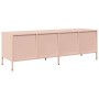 Mueble para TV acero laminado en frío rosa 135x39x43,5 cm de , Muebles TV - Ref: Foro24-851305, Precio: 115,52 €, Descuento: %