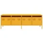 Mueble para TV acero laminado en frío amarillo 135x39x43,5 cm de , Muebles TV - Ref: Foro24-851307, Precio: 113,87 €, Descuen...