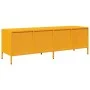 Mueble para TV acero laminado en frío amarillo 135x39x43,5 cm de , Muebles TV - Ref: Foro24-851307, Precio: 113,87 €, Descuen...