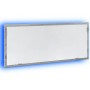 Espejo de baño LED madera ingeniería gris Sonoma 100x8,5x37 cm de , Tocadores de baño - Ref: Foro24-856273, Precio: 65,13 €, ...