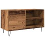 Mueble para discos madera ingeniería envejecida 84,5x38x48 cm de , Armarios y almacenamiento - Ref: Foro24-857242, Precio: 73...