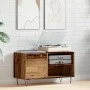 Furniture for records made of aged engineered wood, 84.5x38x48 cm by , Closets and storage - Ref: Foro24-857242, Price: 72,66...