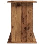 Soporte para acuario madera ingeniería envejecida 121x41x58 cm de , Soportes para acuarios - Ref: Foro24-857282, Precio: 122,...