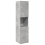 Juego muebles de baño 4 pzas madera contrachapada gris hormigón de , Muebles de baño - Ref: Foro24-3324886, Precio: 269,58 €,...