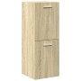 Juego de muebles de baño 4 pzas contrachapada roble Sonoma de , Muebles de baño - Ref: Foro24-3325009, Precio: 284,93 €, Desc...