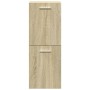 Juego de muebles de baño 4 pzas contrachapada roble Sonoma de , Muebles de baño - Ref: Foro24-3325009, Precio: 284,93 €, Desc...