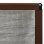 Mosquitera plisada para ventanas aluminio marrón 80x100 cm de vidaXL, Mosquiteras para ventanas - Ref: Foro24-148654, Precio:...