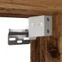 Armario con espejo LED madera ingeniería envejecida 90x12x45 cm de , Tocadores de baño - Ref: Foro24-856284, Precio: 69,85 €,...