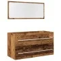 Juego de muebles de baño 2 piezas madera ingeniería envejecida de , Muebles de baño - Ref: Foro24-856388, Precio: 97,04 €, De...