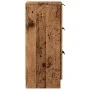 Aparadores 2 uds madera ingeniería madera envejecida 30x30x70cm de , Aparadores - Ref: Foro24-856956, Precio: 95,31 €, Descue...