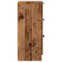 Aparadores 2 uds madera ingeniería madera envejecida 30x30x70cm de , Aparadores - Ref: Foro24-856956, Precio: 98,63 €, Descue...