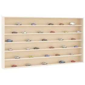 Mueble expositor de pared con 6 estantes 80x8,5x55 cm de , Estantes y estanterías - Ref: Foro24-4017383, Precio: 68,87 €, Des...