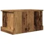 Caja de almacenaje madera de ingeniería envejecida 30x50x28 cm de , Baúles de almacenamiento - Ref: Foro24-857159, Precio: 45...