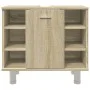 Armario de baño madera ingeniería roble Sonoma 60x32x53,5 cm de , Muebles de baño - Ref: Foro24-856142, Precio: 46,50 €, Desc...
