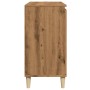 Aparador de madera de ingeniería roble artisan 102x35x70 cm de , Aparadores - Ref: Foro24-856485, Precio: 113,04 €, Descuento: %