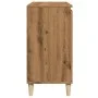 Engineered wood oak artisan sideboard 102x35x70 cm by , Sideboards - Ref: Foro24-856485, Price: 108,22 €, Discount: %
