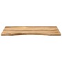 Tablero de escritorio con curva madera mango rugosa 90x50x2,5cm de , Tableros para mesas - Ref: Foro24-370193, Precio: 56,28 ...