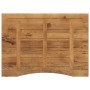 Tablero escritorio con curva madera mango rugosa 100x80x2,5 cm de , Tableros para mesas - Ref: Foro24-370220, Precio: 94,66 €...