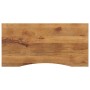 Tablero escritorio con curva madera mango rugosa 110x60x2,5 cm de , Tableros para mesas - Ref: Foro24-370217, Precio: 85,93 €...