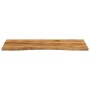 Tablero escritorio con curva madera mango rugosa 110x60x2,5 cm de , Tableros para mesas - Ref: Foro24-370217, Precio: 85,93 €...