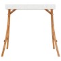 Estructura columpio y techo crema madera curvada acabado teca de vidaXL, Accesorios de columpios para porche - Ref: Foro24-31...