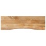 Tablero escritorio con curva madera mango rugosa 160x50x2,5 cm de , Tableros para mesas - Ref: Foro24-370198, Precio: 111,44 ...