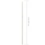 Postes telescópicos tienda campaña acero 2 uds 170-255 cm de vidaXL, Mástiles y estacas para tiendas de campaña - Ref: Foro24...