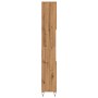 Armario de baño madera contrachapada roble artisan 30x30x190 cm de , Muebles de baño - Ref: Foro24-857200, Precio: 104,53 €, ...