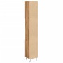 Armario de baño madera contrachapada roble artisan 30x30x190 cm de , Muebles de baño - Ref: Foro24-857200, Precio: 104,53 €, ...