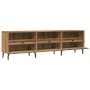 Mueble de TV madera de ingeniería roble artisan 150x30x44,5 cm de , Muebles TV - Ref: Foro24-857192, Precio: 135,04 €, Descue...