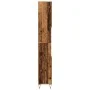 Armario de baño madera de ingeniería envejecida 30x30x190 cm de , Muebles de baño - Ref: Foro24-857199, Precio: 86,01 €, Desc...