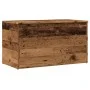 Baúl de almacenamiento madera ingeniería envejecida 84x42x46 cm de , Baúles para juguetes - Ref: Foro24-856568, Precio: 82,64...
