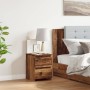Mesita de noche madera de ingeniería envejecida 30x30x40 cm de , Mesitas de noche - Ref: Foro24-855846, Precio: 30,95 €, Desc...