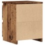 Mesita de noche madera de ingeniería envejecida 30x30x40 cm de , Mesitas de noche - Ref: Foro24-855846, Precio: 30,95 €, Desc...