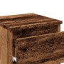 Mesita de noche madera de ingeniería envejecida 30x30x40 cm de , Mesitas de noche - Ref: Foro24-855846, Precio: 30,95 €, Desc...