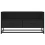 Mueble de TV madera de ingeniería y metal negro 80x34,5x40 cm de , Muebles TV - Ref: Foro24-848809, Precio: 68,44 €, Descuent...