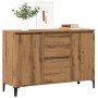 Aparador de madera de ingeniería roble artisan 102x35x70 cm de , Aparadores - Ref: Foro24-856487, Precio: 117,44 €, Descuento: %