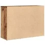 Aparador de madera de ingeniería madera envejecida 88x30x64 cm de , Aparadores - Ref: Foro24-855892, Precio: 110,05 €, Descue...