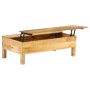 Mesa de centro de madera maciza de mango 110x55x35 cm en Mesas de centro | Comprar online en Foru.es