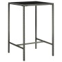 Set muebles de bar jardín 5 pzas y cojines ratán sintético gris de vidaXL, Conjuntos de jardín - Ref: Foro24-3094791, Precio:...